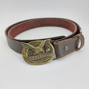 Brown Leather Belt